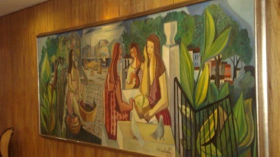 "As Mulatas", do pintor Di Cavalcanti - Wans Spiess/Palácio do Planalto