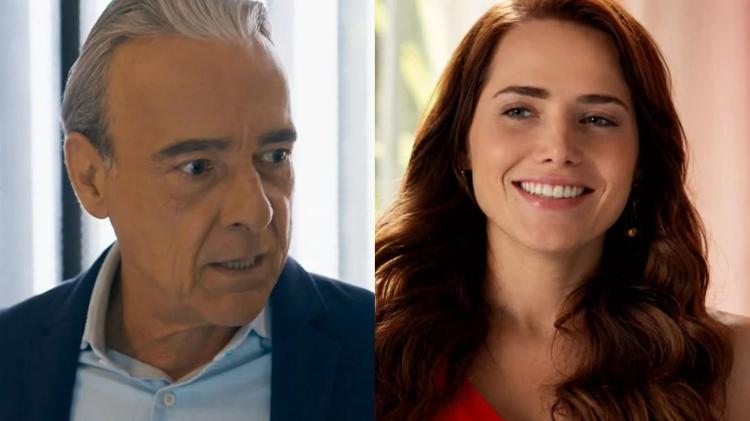 Ulisses (Alexandre Borges) e Adriana (Letícia Colin) em 'Quem Ama Cuida'