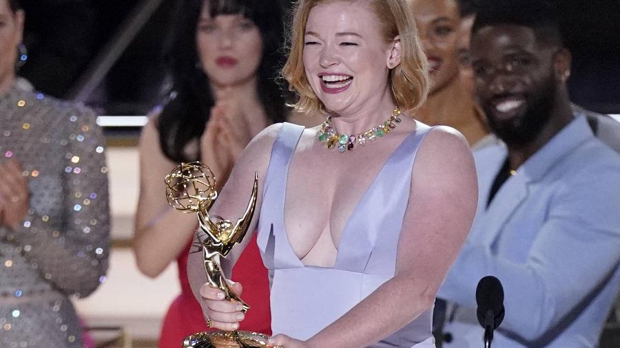 Sarah Snook é uma das indicadas ao Emmy 2023 que foi adiado - AP Photo/Mark Terrill