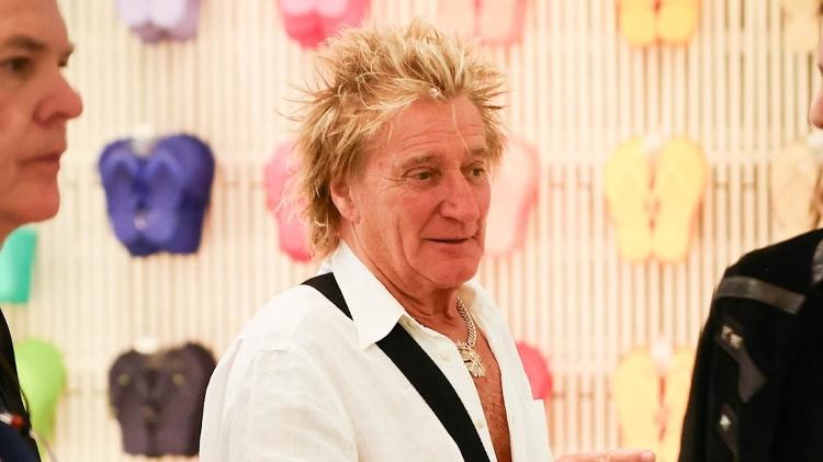 Rod Stewart no Shopping Iguatemi