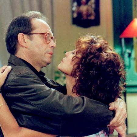 José Wilker e Susana Vieira em "A Próxima Vítima" José Wilker e Susana Vieira em "A Próxima Vítima"