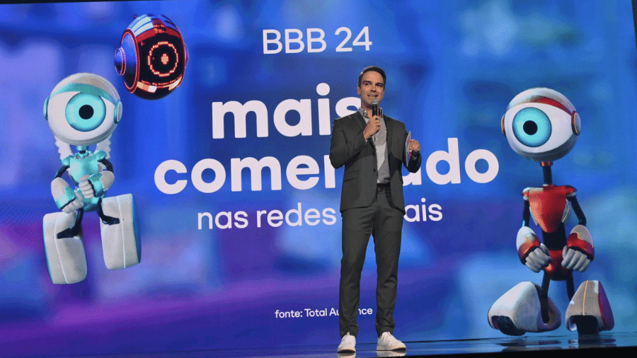 Tadeu Schmidt fala sobre o BBB no UpFront