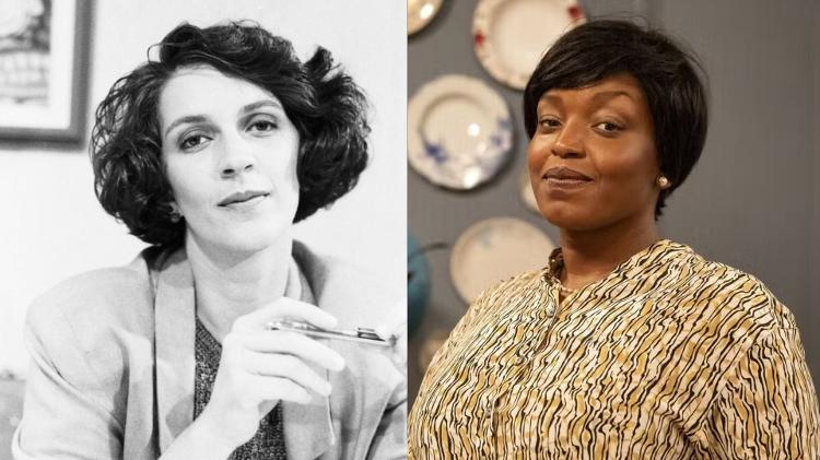 Rosane Goffman e Belize Pombal como Consuelo em 'Vale Tudo' Rosane Goffman e Belize Pombal como Consuelo em 'Vale Tudo'