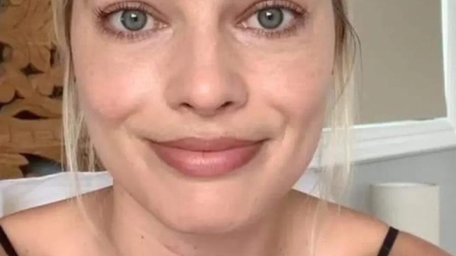 Margot Robbie sem maquiagem - Reprodução/internet