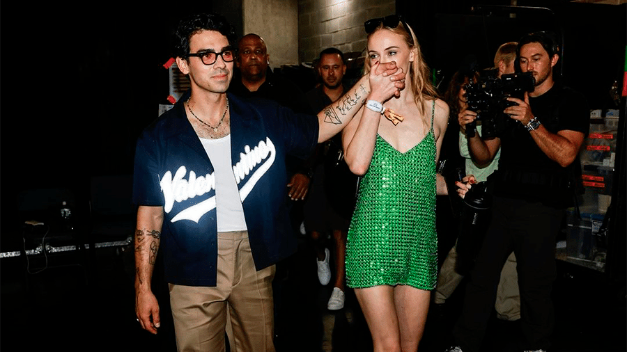 Joe Jonas e Sophie Turner em última foto pública do casal juntos 