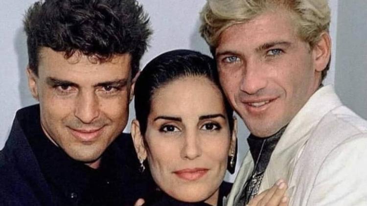 César (Carlos Alberto Riccelli) e Maria de Fátima (Glória Pires) com o Príncipe Giovanni (Marcos Manzano) em 'Vale Tudo' César (Carlos Alberto Riccelli) e Maria de Fátima (Glória Pires) com o Príncipe Giovanni (Marcos Manzano) em 'Vale Tudo'