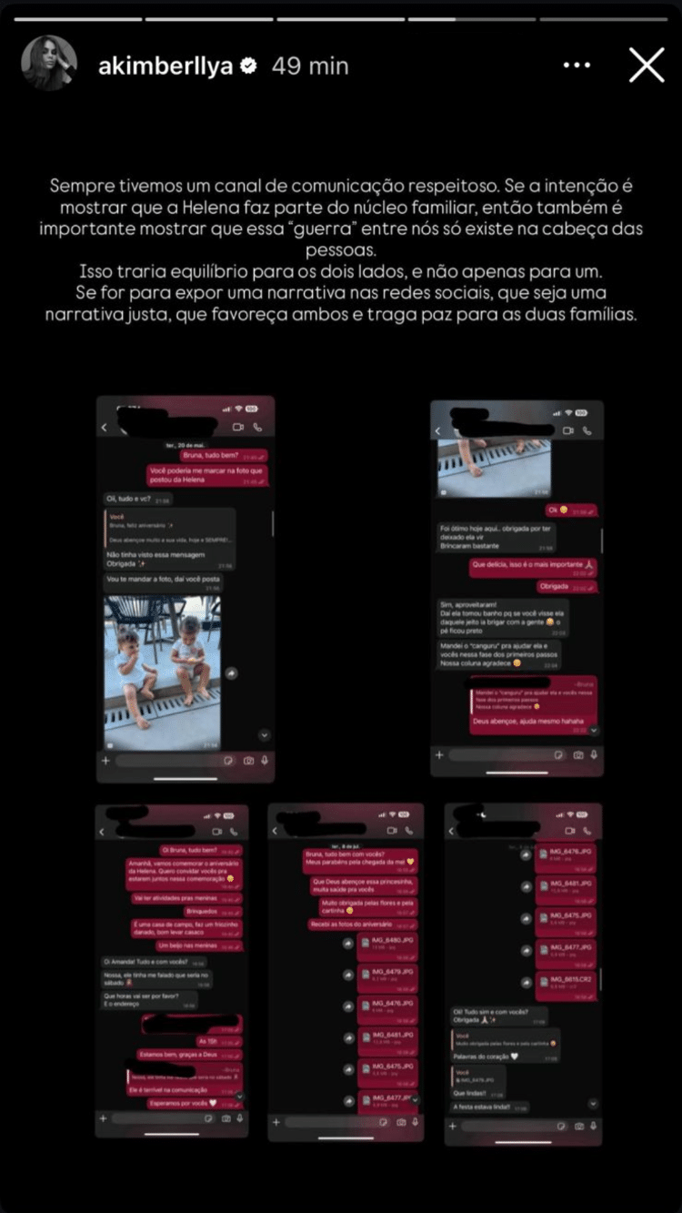 Story de Amanda Kimberlly