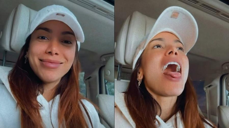 Anitta relata perrengue em voo por conta de TPM - Reprodução/Instagram