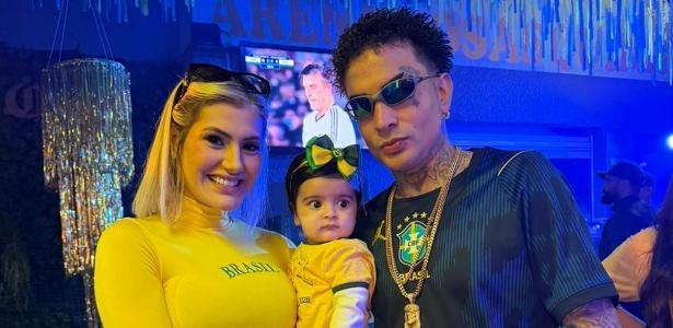 MC Guimê relata acidente de trânsito envolvendo esposa e filha