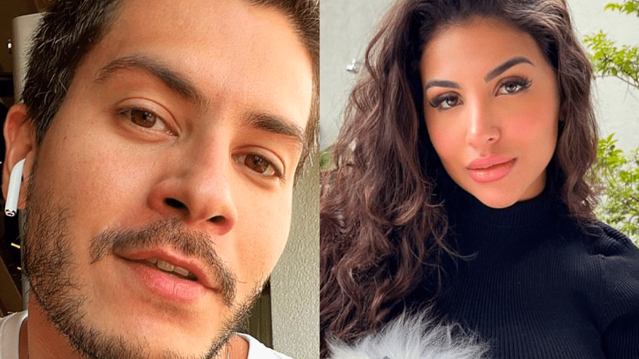 Arthur Aguiar e Jheny Santucci são pais do pequeno Gabriel