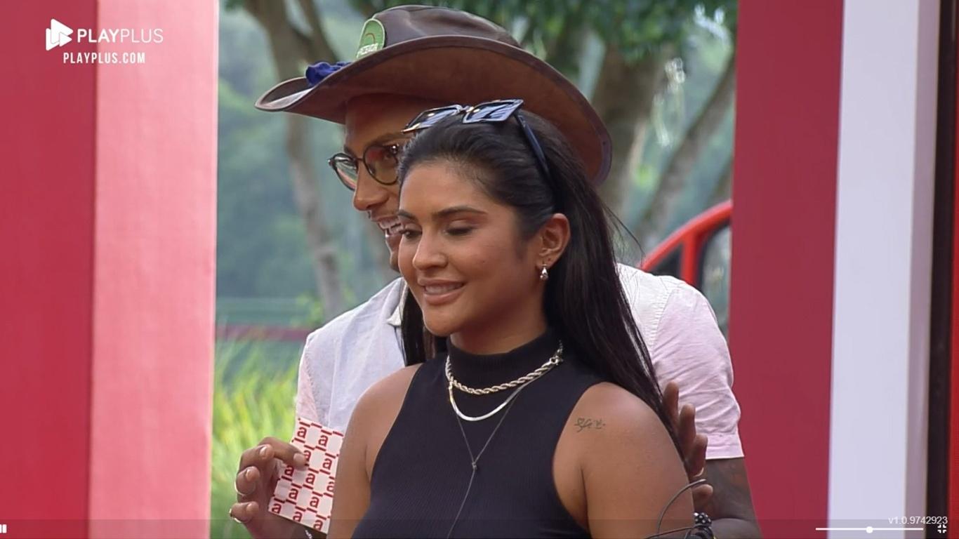 A Fazenda 2021: Mileide Mihaile retorna para atividade especial - Reprodução/Playplus