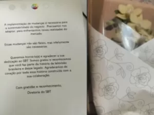 SBT muda estrutura, demite 200 funcionários e depois manda flores e cartas