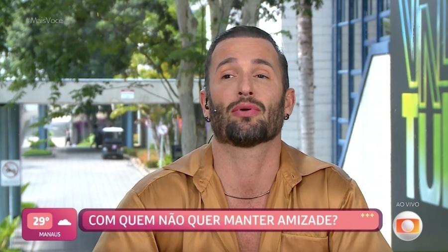 Diego Hypolito revela que não deseja manter amizade com Maike fora do BBB 25 Diego Hypolito revela que não deseja manter amizade com Maike fora do BBB 25