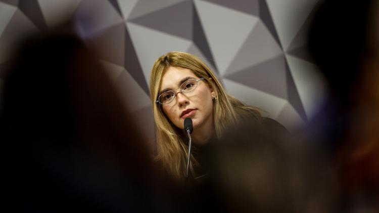 Influenciadora agradeceu a oportunidade de esclarecer dúvidas dos senadores Influenciadora agradeceu a oportunidade de esclarecer dúvidas dos senadores