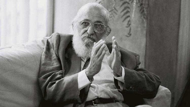 Paulo Freire - Márcio Novaes/ Acervo SME/ Memorial da Educação Municipal/ Ocupação Paulo Freire - Márcio Novaes/ Acervo SME/ Memorial da Educação Municipal/ Ocupação Paulo Freire