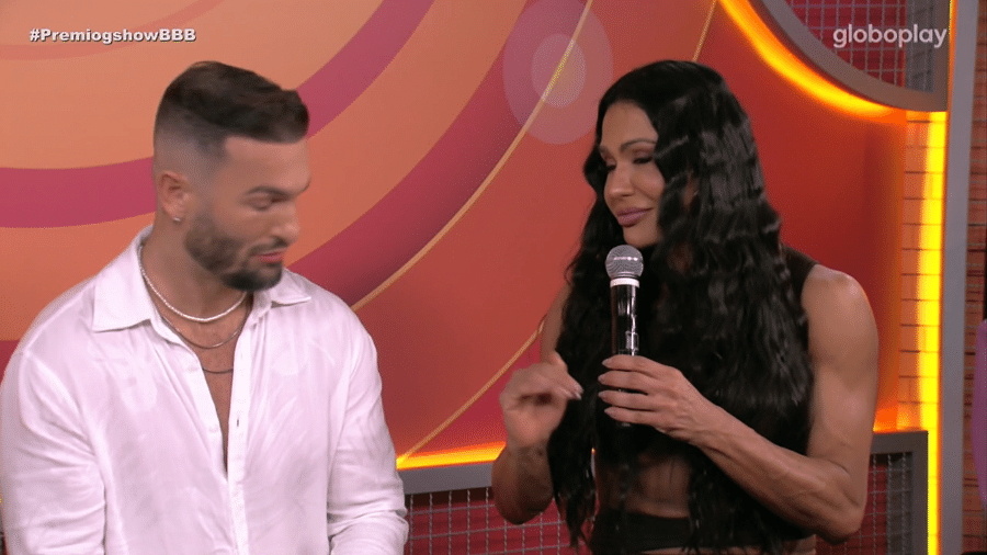 BBB 25: Gracyanne pede perdão a Diego Hypolito - Reprodução/Globoplay