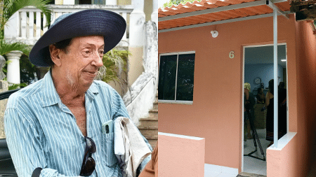 Marcos Oliveira no Retiro dos Artistas