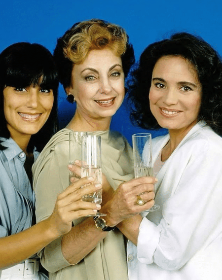 Gloria Pires, Beatriz Segall e Regina Duarte em 'Vale Tudo'