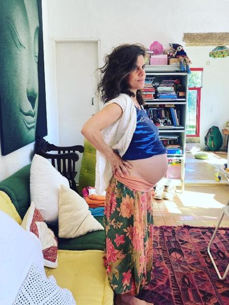 Mariana Maffeis durante gestação - Reprodução / Instagram