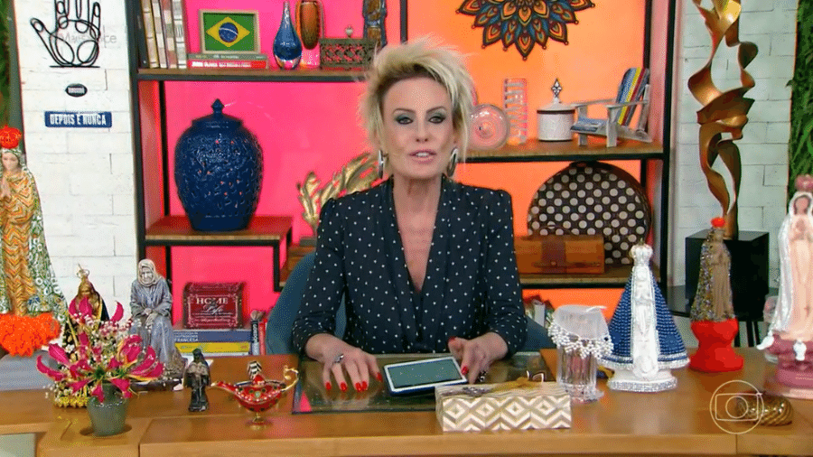 Ana Maria disse ter faltado no "Mais Você" por estar com diarreia - Reprodução/TV Globo