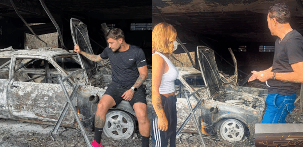 Família de MC Gui sofre com incêndio e perde carros valiosos