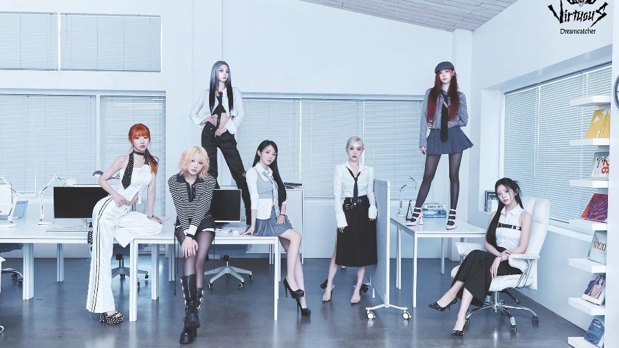 A realeza do som mais pesado no k-pop: Dreamcatcher. 