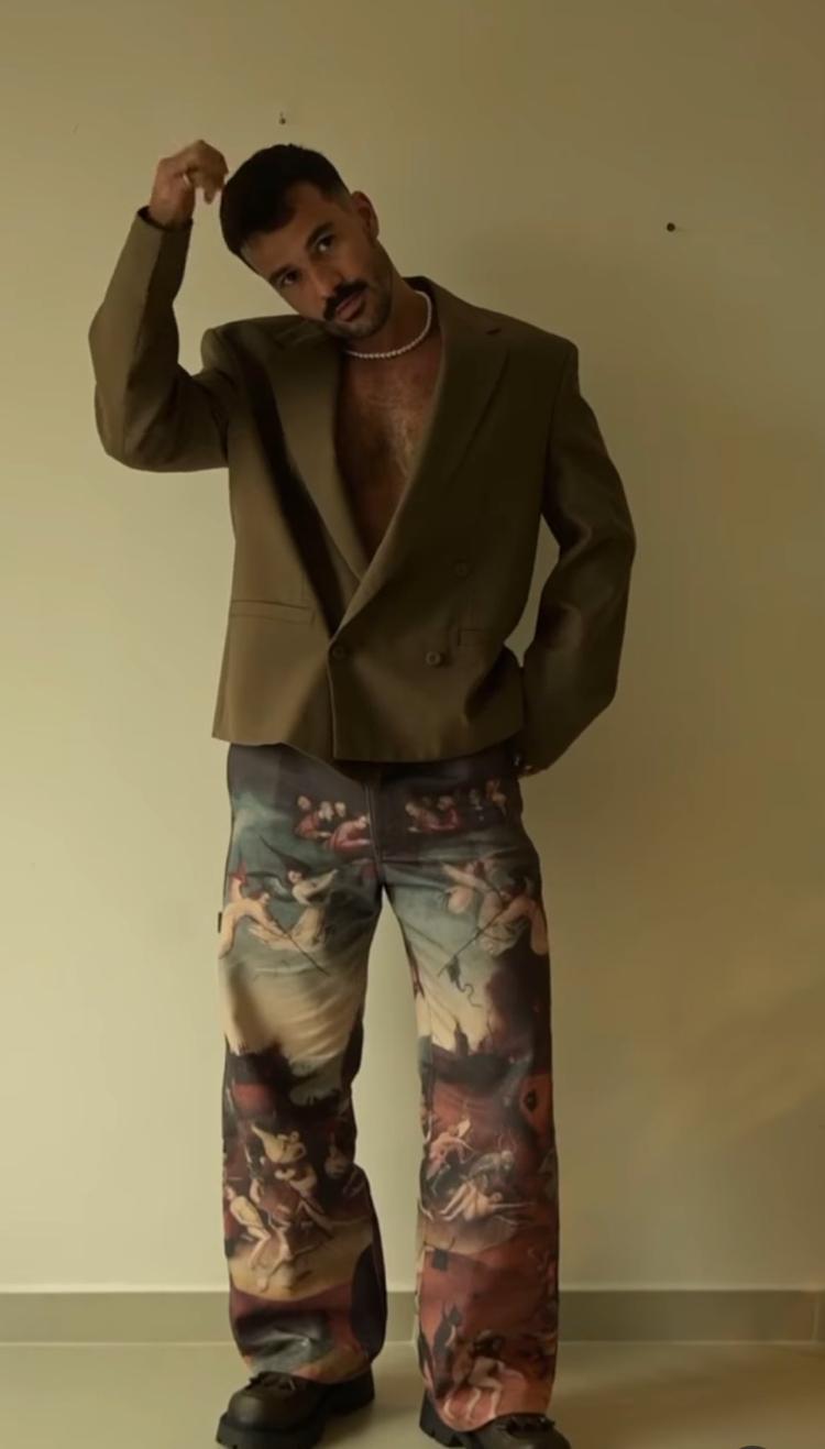 BBB 25: Mateus exibe look para grande final BBB 25: Mateus exibe look para grande final