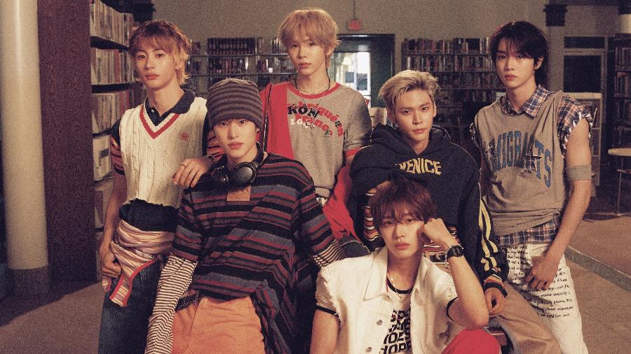 RIIZE em foto promocional do disco 'ODYSSEY' RIIZE em foto promocional do disco 'ODYSSEY'