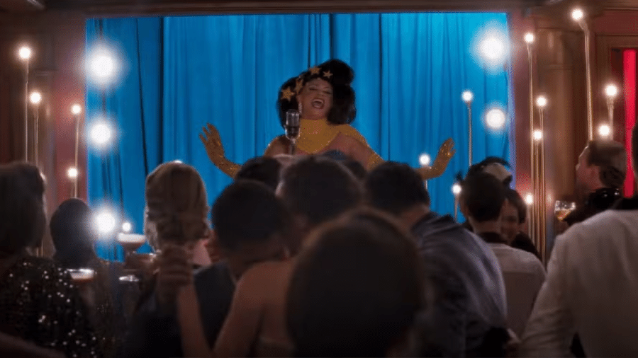 Érico (Silvero Pereira) faz show como a drag Verônica Queen em 'Garota do Momento' Érico (Silvero Pereira) faz show como a drag Verônica Queen em 'Garota do Momento'