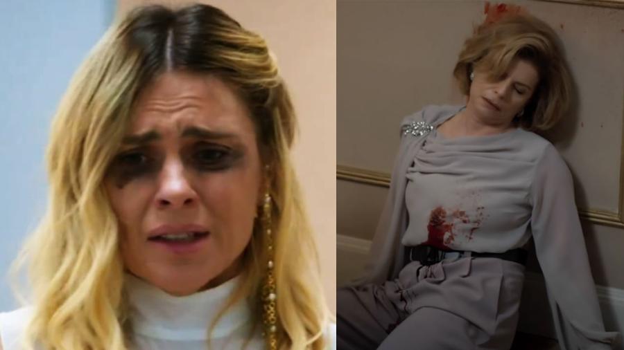 Leila (Carolina Dieckmmann) e Odete (Debora Bloch) em 'Vale Tudo'