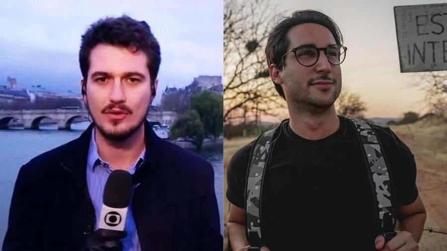 Pedro Vedova volta de Londres ao Brasil e Murilo Salviano assumirá a correspondência no lugar - Reprodução/Globo e Reprodução/Instagram 