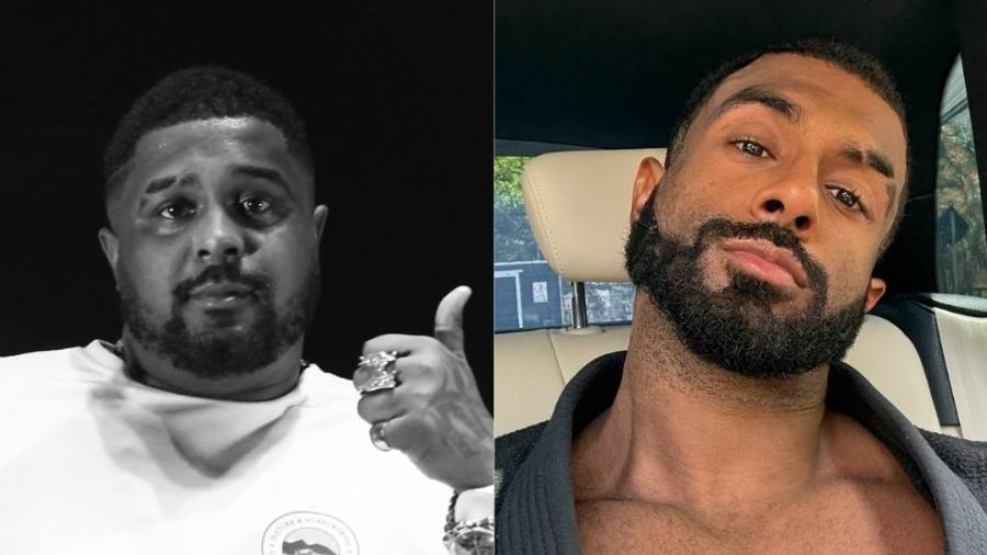 Baco Exu do Blues mostra 'antes e depois' de perder 40 kg: 'Tempo'