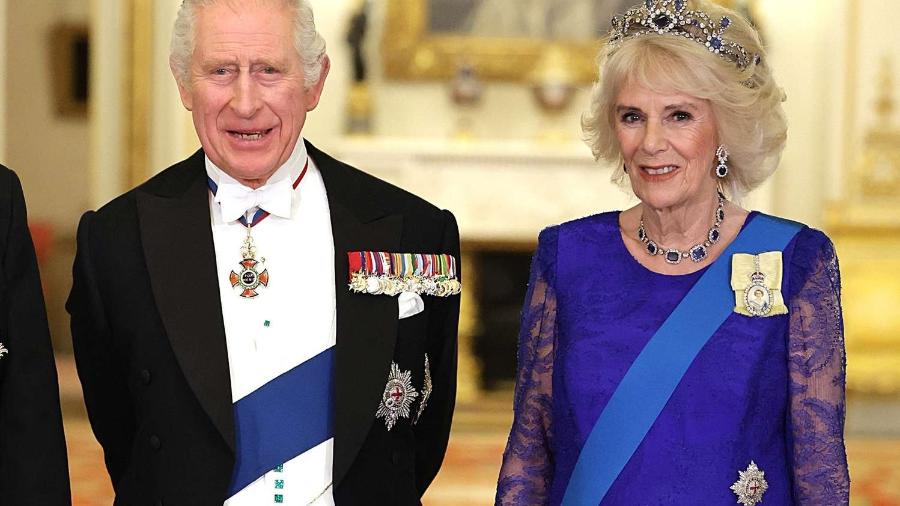 Rei Charles e Camilla. - Internet/Reprodução