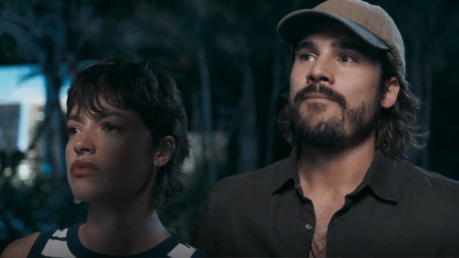 Luma (Agatha Moreira) e Rudá (Nicolas Prattes) em "Mania de Você" - Reprodução/Globo