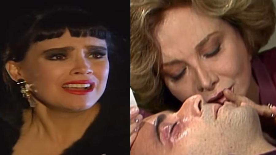 Regina Duarte, Gloria Menezes e Tony Ramos em 'Rainha da Sucata'