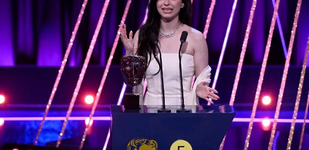 Atriz de 'Anora' dedica prêmio no Bafta a trabalhadoras sexuais