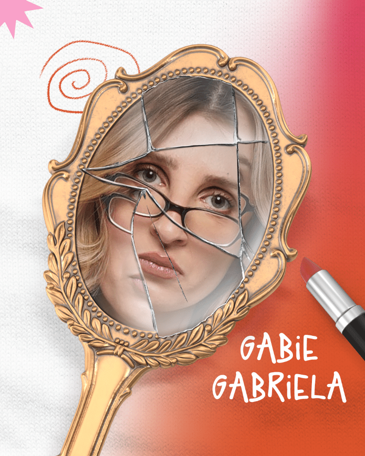 Gabie Gabriela (Gabie Fernandes) em 'Blogueirinha, a Feia'