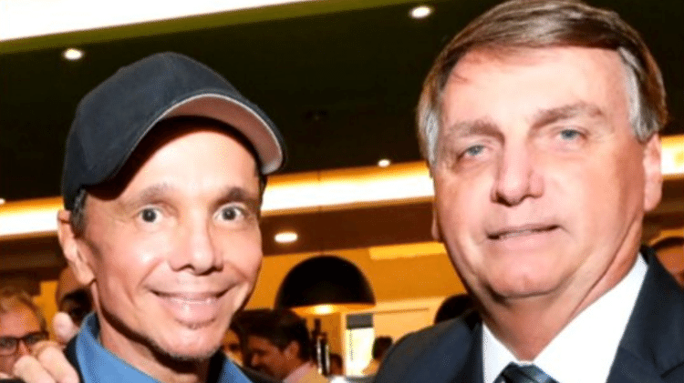 Netinho e o presidente Jair Bolsonaro (PL) Netinho e o presidente Jair Bolsonaro (PL)