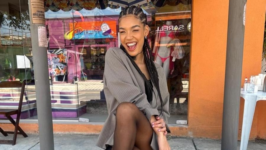 Bia Santana nos bastidores de "Volta por Cima" - Reprodução/Instagram