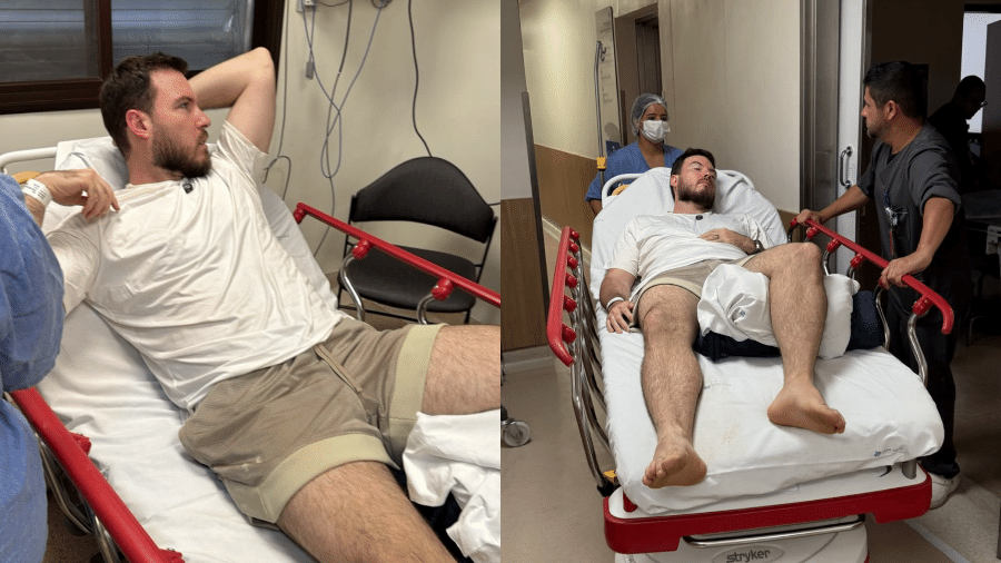 Thiago Nigro é internado durante renovação de votos Thiago Nigro é internado durante renovação de votos