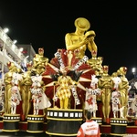 Alegoria do Salgueiro homenageou as estatuetas do Oscar em 2011 - undefined