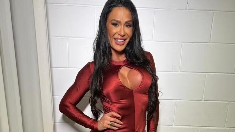 BBB 25: Gracyanne Barbosa volta ao posto de rainha de bateria - Jacyara Pianes/Gshow