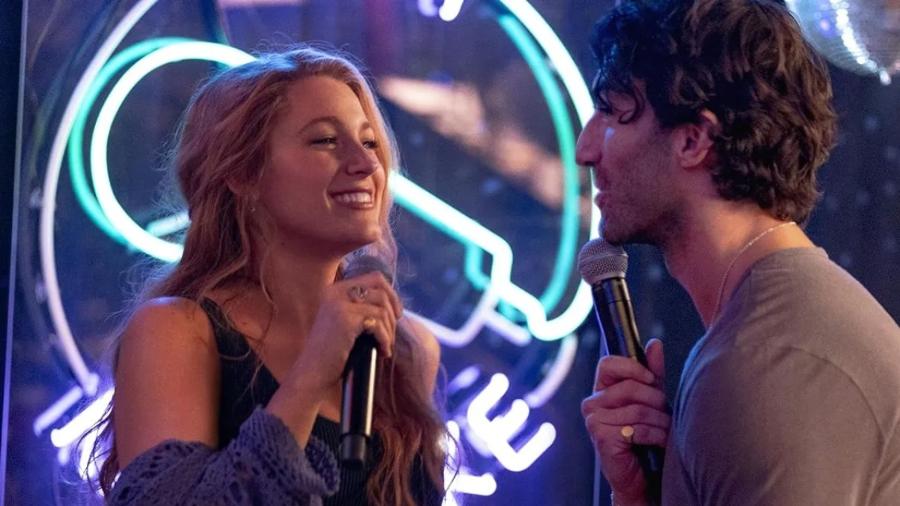Blake Lively e Justin Baldoni em cena de "É Assim Que Acaba" Blake Lively e Justin Baldoni em cena de "É Assim Que Acaba"