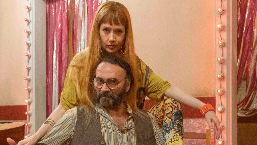 Iolanda (Camila Morgado) e Rachid (Almir Sater) em 'Renascer'