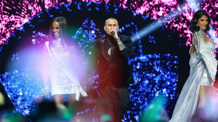 Taboo, do Black Eyed Peas, performou na final do Miss Universo 2024, no México