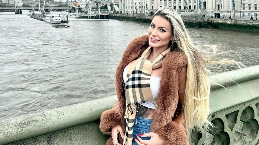 Andressa Urach manda indireta sobre ex