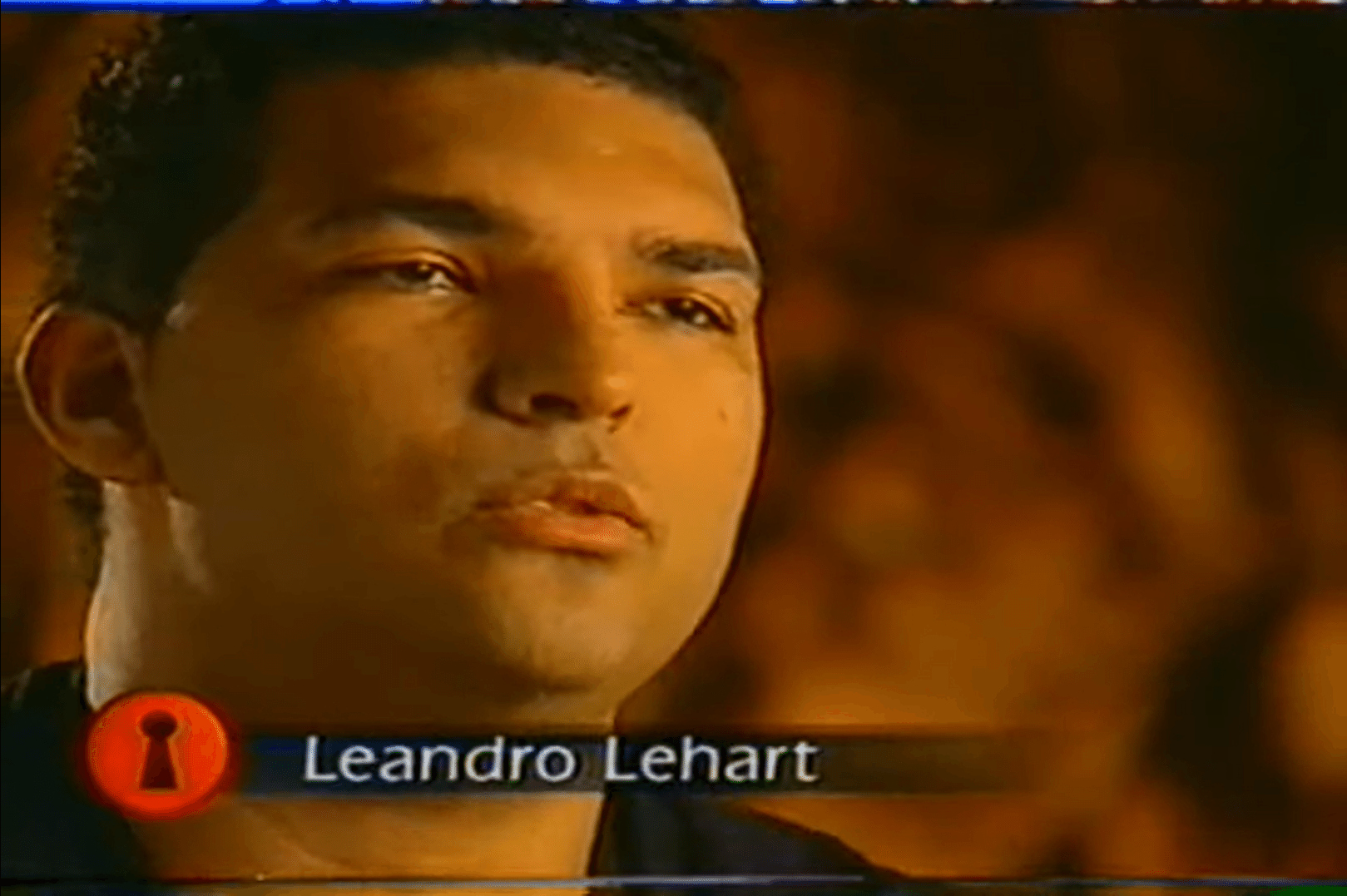 Leandro Lehart na Casa dos Artistas - Reprodução/SBT