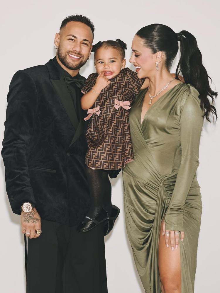 Bruna Biancardi, Neymar e Mavie juntos