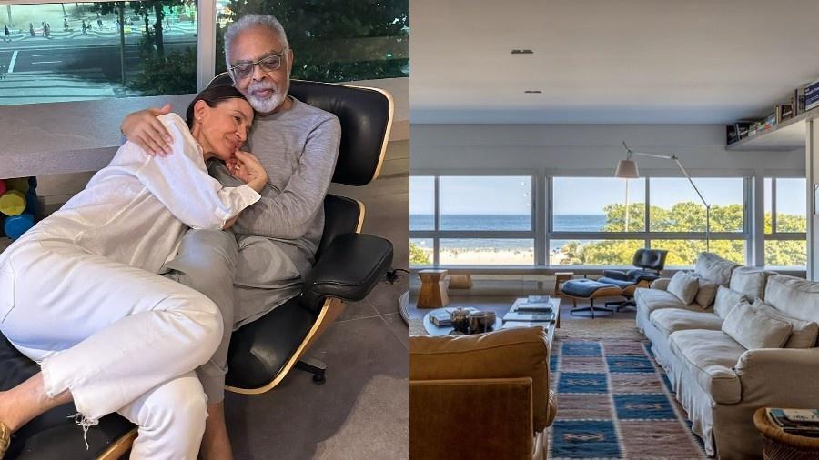 Apartamento de Gil fica em Copacabana, no Rio de Janeiro Apartamento de Gil fica em Copacabana, no Rio de Janeiro