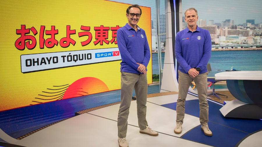 Bernardinho e Marcelo Barreto comandaram o Ohayo Tóquio - Globo/João Cotta